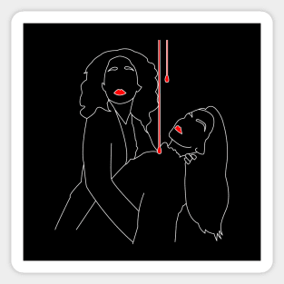 Killing Eve Outline Sticker